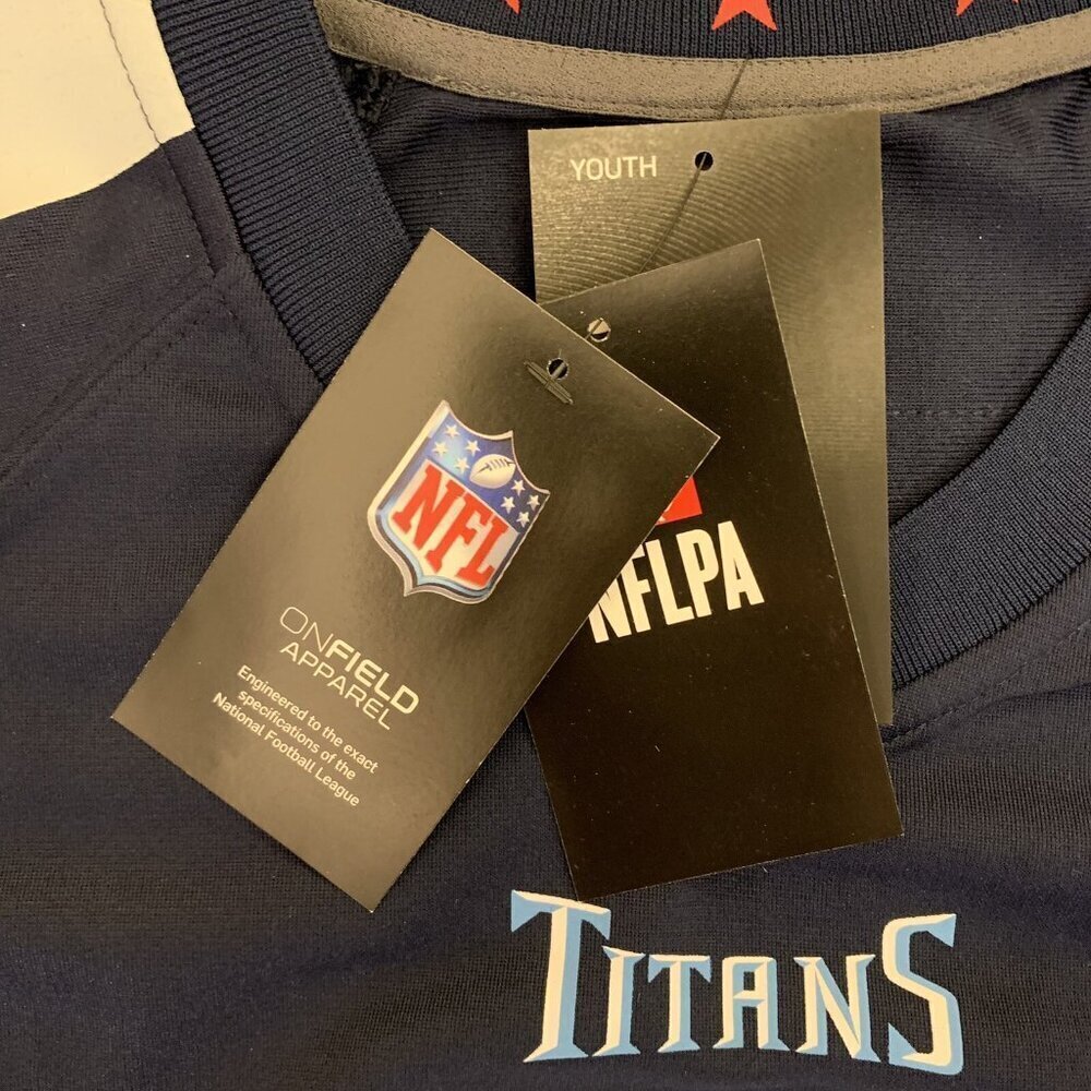 NWT Nike Youth Tennessee Titans NFL Julio Jones #2 Football Jersey Sz XL (18/20) - Picture 12 of 12